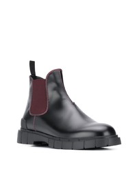 schwarze Chelsea Boots aus Leder von Car Shoe