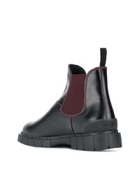 schwarze Chelsea Boots aus Leder von Car Shoe