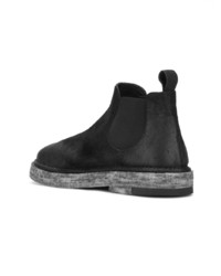 schwarze Chelsea Boots aus Leder von Marsèll