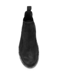 schwarze Chelsea Boots aus Leder von Marsèll