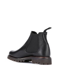 schwarze Chelsea Boots aus Leder von Church's