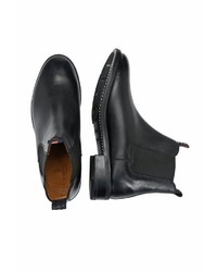 schwarze Chelsea Boots aus Leder von CRICKIT