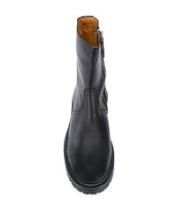 schwarze Chelsea Boots aus Leder von Isabel Marant