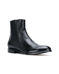 schwarze Chelsea Boots aus Leder von Givenchy