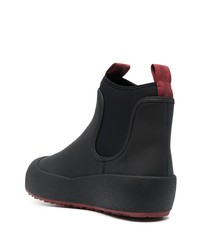 schwarze Chelsea Boots aus Leder von Bally