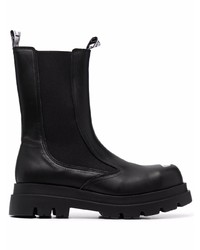 schwarze Chelsea Boots aus Leder von Cult