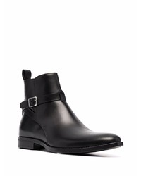 schwarze Chelsea Boots aus Leder von Scarosso