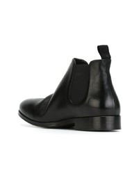 schwarze Chelsea Boots aus Leder von Marsèll