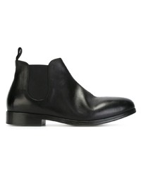 schwarze Chelsea Boots aus Leder von Marsèll