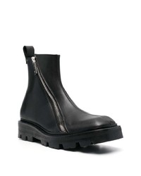 schwarze Chelsea Boots aus Leder von Gmbh