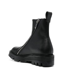 schwarze Chelsea Boots aus Leder von Gmbh