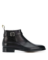 schwarze Chelsea Boots aus Leder von Doucal's