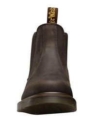 schwarze Chelsea Boots aus Leder von Dr. Martens