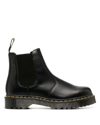 schwarze Chelsea Boots aus Leder von Dr. Martens