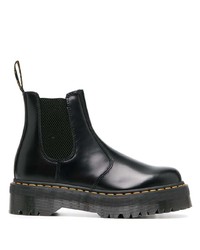 schwarze Chelsea Boots aus Leder von Dr. Martens