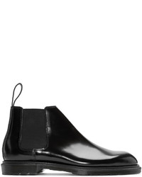 schwarze Chelsea Boots aus Leder von Dr. Martens