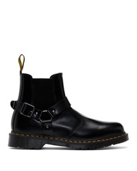 schwarze Chelsea Boots aus Leder von Dr. Martens