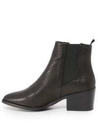 schwarze Chelsea Boots aus Leder von Sol Sana