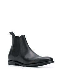 schwarze Chelsea Boots aus Leder von Church's