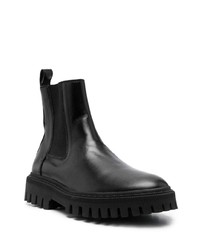 schwarze Chelsea Boots aus Leder von IRO