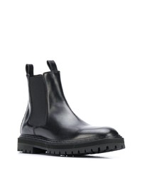 schwarze Chelsea Boots aus Leder von Officine Creative