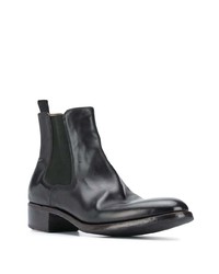 schwarze Chelsea Boots aus Leder von Premiata