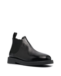 schwarze Chelsea Boots aus Leder von Marsèll