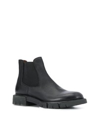 schwarze Chelsea Boots aus Leder von Fratelli Rossetti