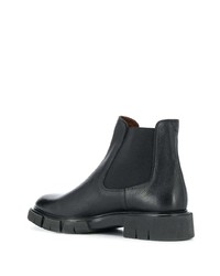 schwarze Chelsea Boots aus Leder von Fratelli Rossetti