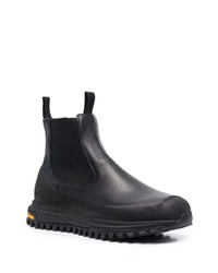 schwarze Chelsea Boots aus Leder von Diemme