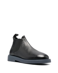 schwarze Chelsea Boots aus Leder von Marsèll