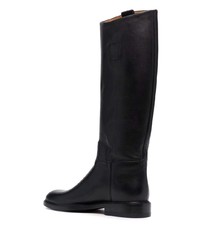 schwarze Chelsea Boots aus Leder von Buttero