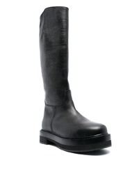 schwarze Chelsea Boots aus Leder von Enfants Riches Deprimes