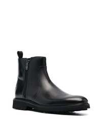 schwarze Chelsea Boots aus Leder von Baldinini