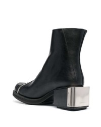 schwarze Chelsea Boots aus Leder von Gmbh