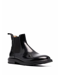 schwarze Chelsea Boots aus Leder von Scarosso