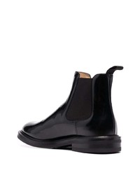 schwarze Chelsea Boots aus Leder von Scarosso