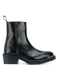 schwarze Chelsea Boots aus Leder von Eytys