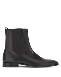 schwarze Chelsea Boots aus Leder von Ferragamo