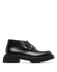 schwarze Chelsea Boots aus Leder von Ferragamo