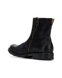 schwarze Chelsea Boots aus Leder von Fiorentini+Baker