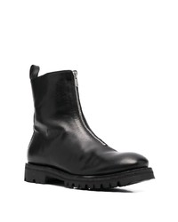 schwarze Chelsea Boots aus Leder von Officine Creative