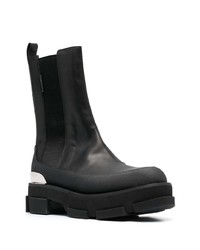 schwarze Chelsea Boots aus Leder von Both