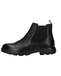 schwarze Chelsea Boots aus Leder von Geox