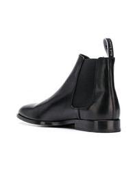 schwarze Chelsea Boots aus Leder von Ps By Paul Smith