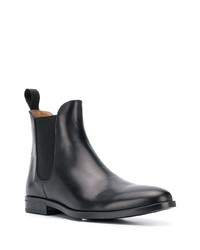 schwarze Chelsea Boots aus Leder von Scarosso