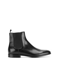 schwarze Chelsea Boots aus Leder von Gianvito Rossi