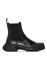 schwarze Chelsea Boots aus Leder von Gmbh