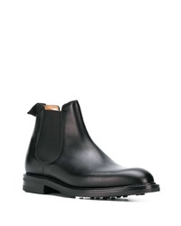 schwarze Chelsea Boots aus Leder von Church's