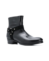 schwarze Chelsea Boots aus Leder von Lidfort